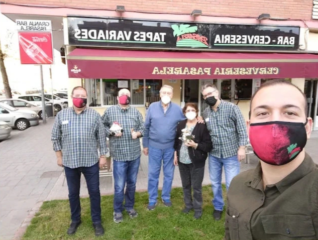 El equipo de Cerveseria Bar Pasarela